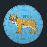 Diana Ilustracion de tigre con dientes de saber<br><div class="desc">Desde la era del hielo. Un feroz ilustracion de tigre dientes de sable.</div>