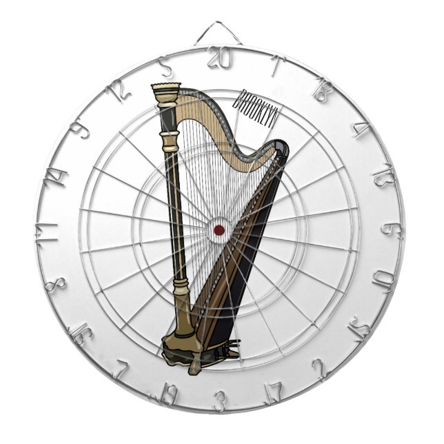 Diana Ilustracion Harp personalizado (Frente)