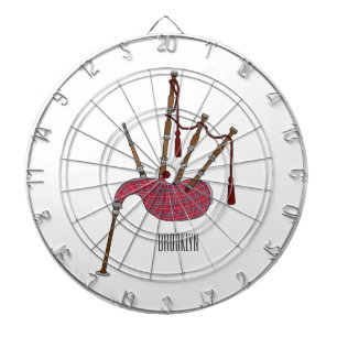 Diana Ilustracion personalizado Bagpipes