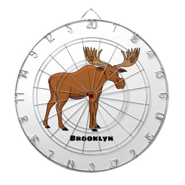 Diana Ilustracion personalizado de alce gracioso (Frente)