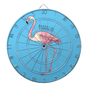 Diana Ilustracion personalizado de aves de Flamingo