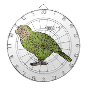 Diana Ilustracion personalizado de aves Kakapo
