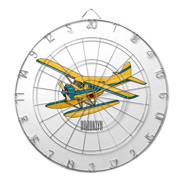 Diana Ilustracion personalizado de hidroavión (Frente)