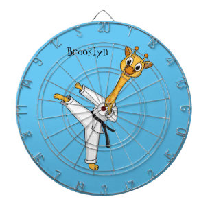 Diana Ilustracion personalizado de Kung Fu giraffe