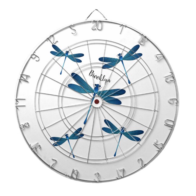 Diana Ilustracion personalizado de la libélula (Frente)