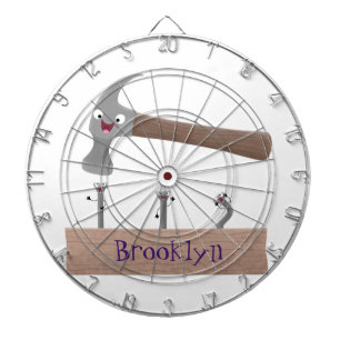 Diana Ilustracion personalizado de martillo y clavos lin