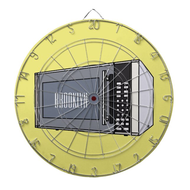Diana Ilustracion personalizado de microondas (Frente)
