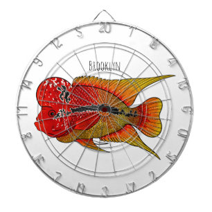 Diana Ilustracion personalizado de peces cíclicos de cue