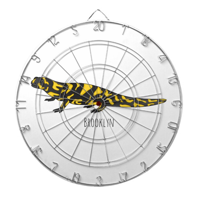 Diana Ilustracion personalizado de salamandra tigre (Frente)