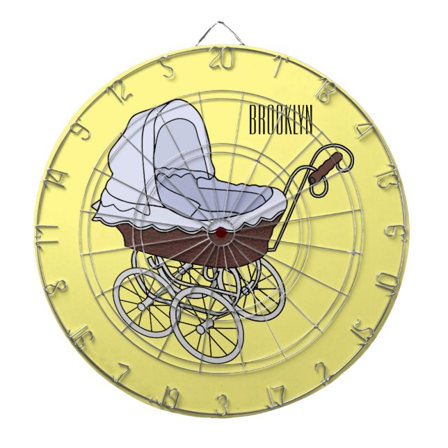 Diana Ilustracion personalizado de Stroller (Frente)