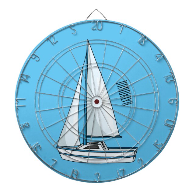 Diana Ilustracion personalizado de velero (Frente)