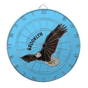 Diana Ilustracion personalizado del águila calva