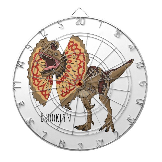 Diana Ilustracion personalizado Dilophosaurus (Frente)