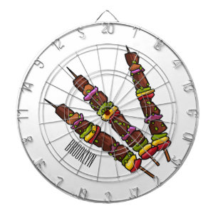 Diana Ilustracion personalizado kebab o kabob