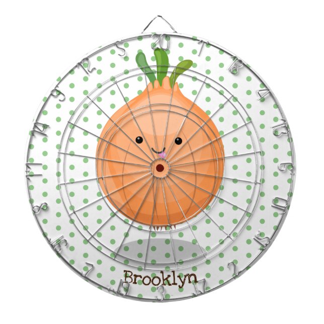 Diana Ilustracion personalizado verde de cebolla marrón  (Frente)