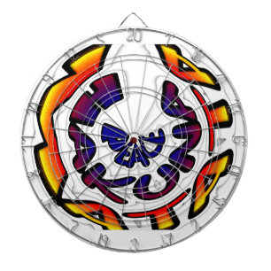 Diana Impresión circular de arte "Peace Hakuna Matata"