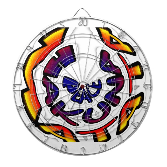 Diana Impresión circular de arte "Peace Hakuna Matata" (Frente)