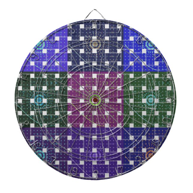 Diana Impresión de arte azul y púrpura (Frente)