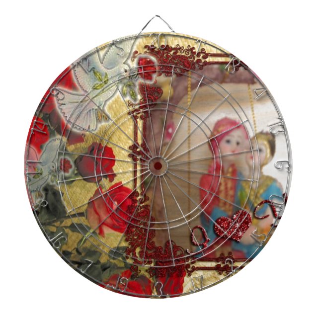 Diana Impresión de arte gráfico con retrato de muñeca bo (Frente)