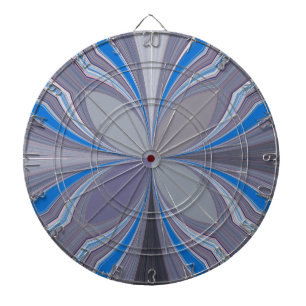 Diana Impresión de texturas de puntos de polka gris azul