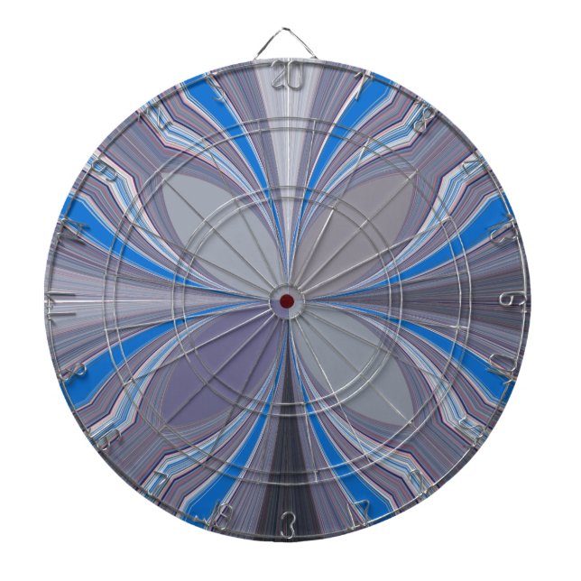 Diana Impresión de texturas de puntos de polka gris azul (Frente)