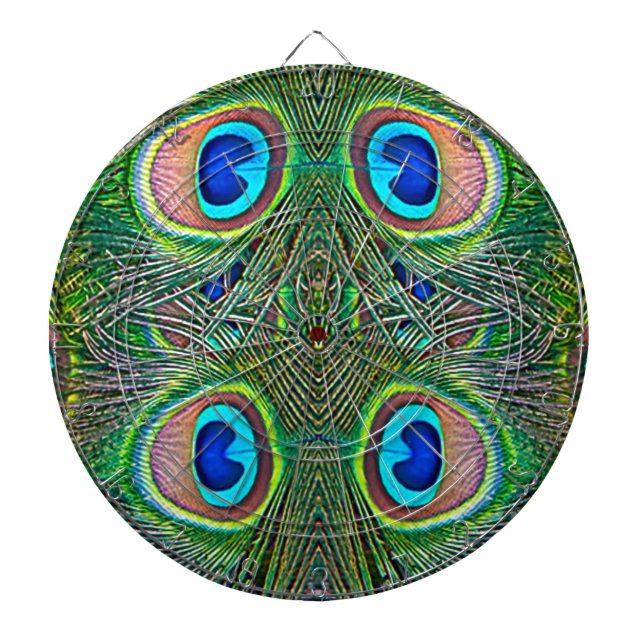 Diana Impresión Kaleidoscope de plumas de pavo real (Frente)