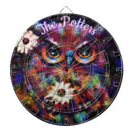 Diana Impresionista y caprichosa lechuza floral personal