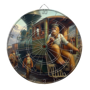 Diana Ingeniero de trenes de pie