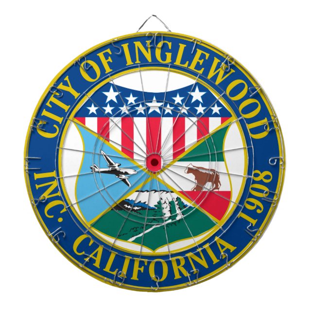 Diana Inglewood California City Seal (Frente)