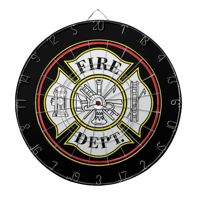 Diana Insignia redonda del cuerpo de bomberos (Frente)