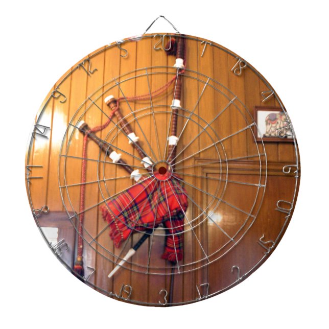 Diana Instrumento musical escocés Bagpipe Tartan Plaid (Frente)