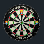 Diana Irlandés County Cork Ireland Dartboard<br><div class="desc">Idea para cualquier bar, pub, hotel o incluso su propia casa en County Cork, Irlanda. Se vería genial en cualquier parte del mundo como un recordatorio de este hermoso condado irlandés también. Este tablero lleva al escudo oficial del condado sobre los veinte y por cada lado. Cambia el texto de...</div>