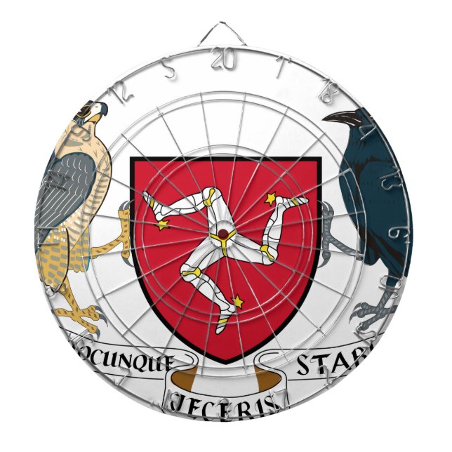 Diana Isla del escudo de armas republicano del hombre - (Frente)