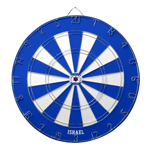 Diana Israel Flag Patriot's Bullseye (Frente)