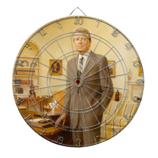 Diana James Earl Carter pintó retrato del presidente de 