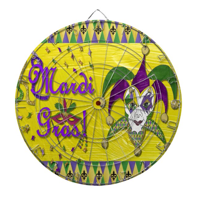 Diana Jester Mask Mardi Gras Harlequin (Frente)