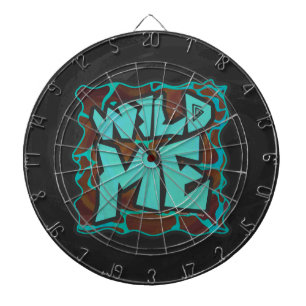 Diana Jirafa Marrón y Estampado Azul Verdoso