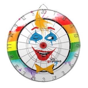 Diana Joker face Creative Dart Board