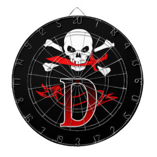 Diana Jolly Roger D Monograma Inicial