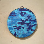 Diana Juego de camuflaje azul múltiple<br><div class="desc">Esta tabla azul de dardos de camo sería un gran regalo para los Navidades,  el cumpleaños,  el día del padre o el día de la madre. Este diseño de camo azul se puede encontrar en más artículos de mi tienda,  PageCreativeDesigns.</div>