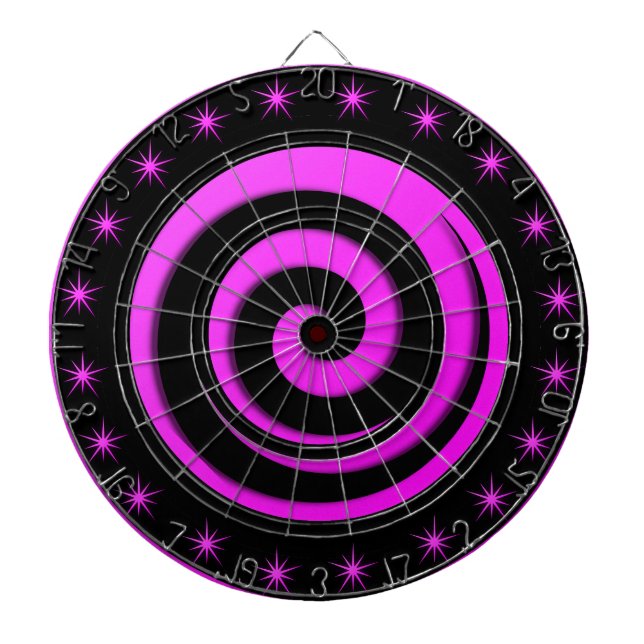 Diana Juego Night Fun Regulation Dart Board (Frente)