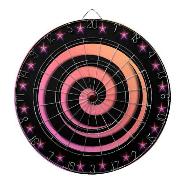Diana Juego Night Fun Regulation Dart Board (Frente)