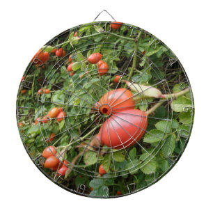 Diana Juicy Red Rose Hips Dart Board