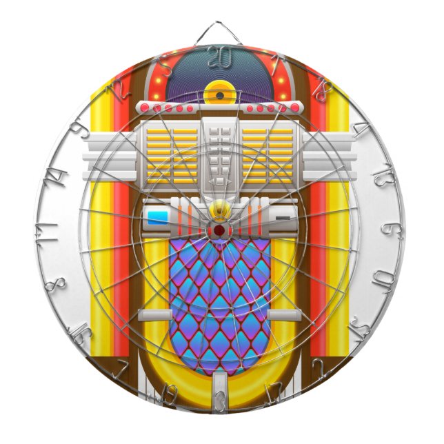Diana Jukebox de estilo antiguo de los años 50 (Frente)
