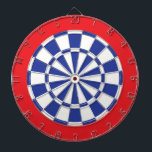 Diana Junta Dart: Blanco, Azul Real Y Rojo<br><div class="desc">Juego De Mesa De Arte Blanco,  Azul Real Y Rojo,  Incluyendo 6 Dardos De Ladrón</div>