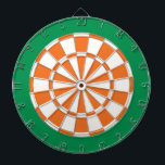 Diana Junta Dart: Blanco, Naranja Y Verde<br><div class="desc">Juego De Mesa De Arte Blanco,  Naranja Y Verde Con 6 Dardos De Ladrón</div>