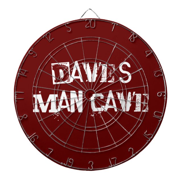 Diana Junta Dart de Personalizado rojo y blanco (Frente)