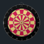 Diana Junta Dart: Oro Viejo, Crimson Y Negro<br><div class="desc">Juego De Mesa De Oro Antiguo,  Crimson Y Pinzas De Color Negro,  Incluyendo 6 Dardos De Ladrón</div>