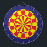 Diana Junta De Arte: Azul Amarillo, Rojo Y Naval<br><div class="desc">Juego De Mesa De Arte De Color Amarillo,  Rojo Y Azul De La Marina,  Incluyendo 6 Dardos De Ladrón</div>