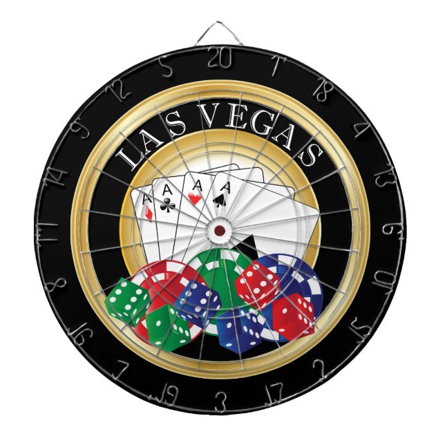 Diana Junta de arte de póquer dorado y negro (Frente)